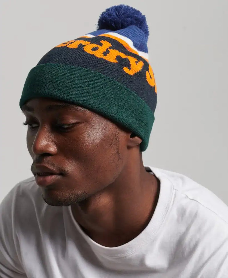 Mens bobble hats on sale