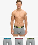 Superdry Mens Boxers 3 Pack Noos Grey Marl Northern Ireland Belfast