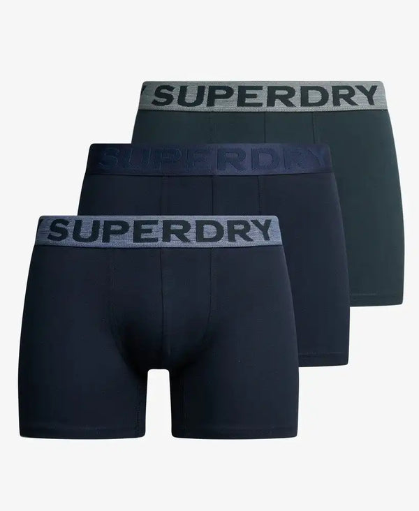 Superdry Mens Boxers Triple Pack Eclipse Navy Northern Ireland Belfast