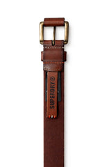 Superdry Mens Classic Leather Belt Tan Northern Ireland Belfast