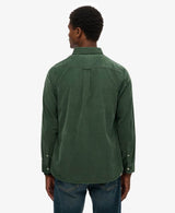 Superdry Mens Classic Needle Cord Shirt Ice Green Northern Ireland