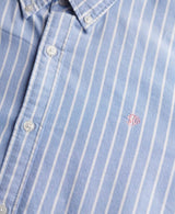 Superdry Mens Classic Oxford Shirt Broker Blue Stripe Northern