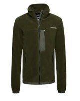 Superdry Mens Code Fleece Trekker Jacket M5011705A Dark Moss