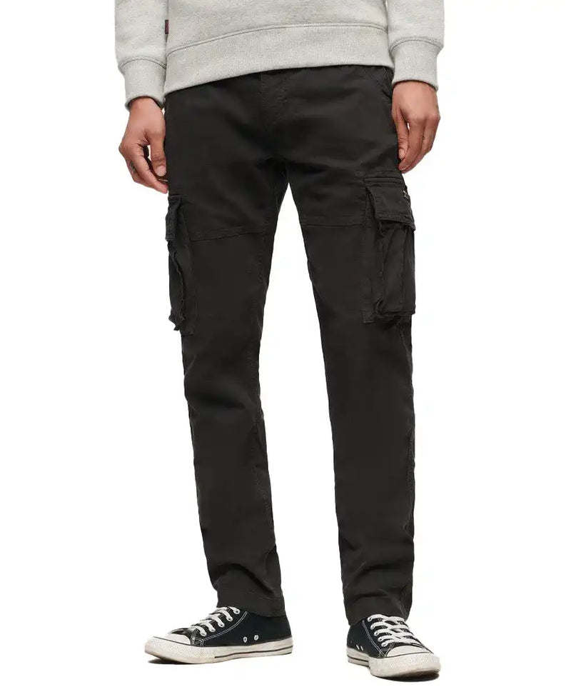 Superdry Mens Core Cargo Pants Black