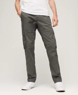 Superdry Mens Core Cargo Pants M7011014A Charcoal Grey Northern