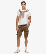 Superdry Mens Core Cargo Shorts American Woodland Camo Northern