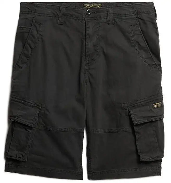 Superdry Mens Core Cargo Shorts Black Northern Ireland Belfast