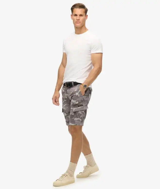 Superdry Mens Core Cargo Shorts Ice Camo Northern Ireland Belfast