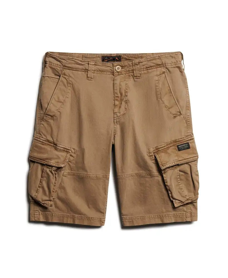 Superdry Mens Core Cargo Shorts Tan Khaki Northern Ireland Belfast