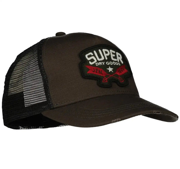 Superdry Mens Dirt Road Trucker Cap Black Northern Ireland Belfast