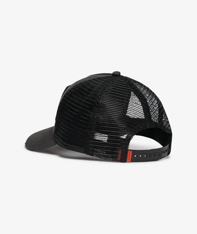 Superdry Mens Dirt Road Trucker Cap Vintage Black Northern Ireland