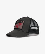 Superdry Mens Dirt Road Trucker Cap Vintage Black Northern Ireland