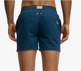 Superdry Mens Embroidered Logo 15 Inch Swim Sorts - Blue Bottle