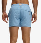 Superdry Mens Embroidered Logo 15 Inch Swim Sorts - Endless Sky Blue