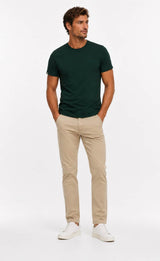 Superdry Mens Essential Company Logo Embroidered T-shirt Forest Green