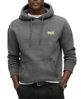 Superdry Mens Essential Logo Hoodie Carbon Grey Marl Northern Ireland