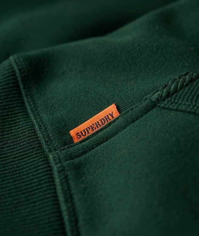 Superdry Mens Essential Logo Hoodie Enamel Green Northern Ireland