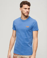 Superdry Mens Essential Logo T - Shirt Monaco Blue Northern Ireland