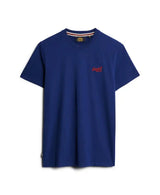 Superdry Mens Essential Logo T - Shirt Supermarine Blue Northern