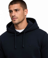 Superdry Mens Essential SD CO Logo Hoodie Dark Navy Northern Ireland