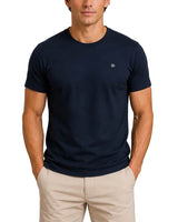 Superdry Mens Essential SDCO Logo Emb T-Shirt Eclipse Navy Northern
