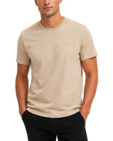 Superdry Mens Essential SDCO Logo Emb T-Shirt Tan Brown Northern