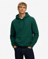 Superdry Mens Essential SDCO Logo Hoodie Varsity Green Northern