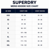 Superdry Mens Essential SDCO Logo Zip Hoodie Dark Grey Marl Northern