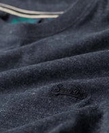 Superdry Men’s Essential Vintage Logo Embroidered T-Shirt Dark Indigo