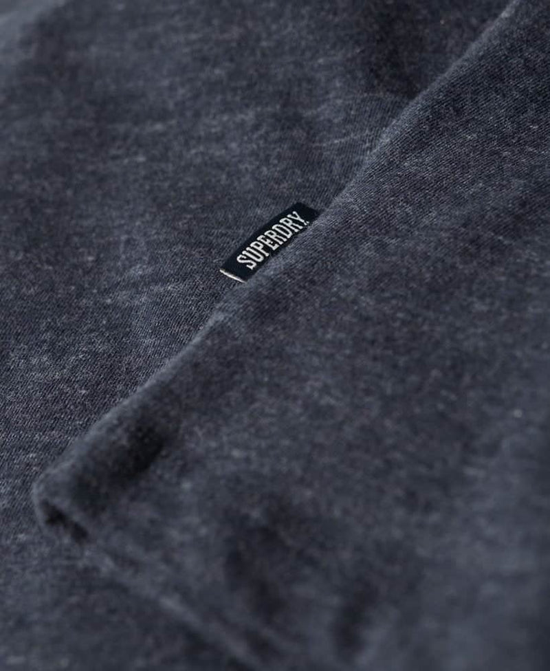 Superdry Men’s Essential Vintage Logo Embroidered T-Shirt Dark Indigo