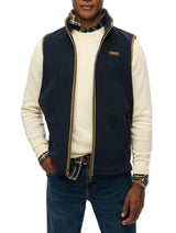 Superdry Mens Estate Fleece Gilet Navy Northern Ireland Belfast