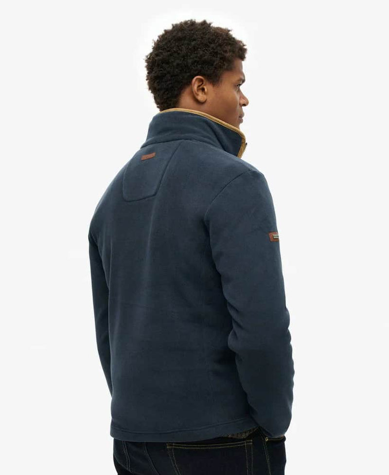 Superdry Mens Estate Half Zip Fleece Navy Northern Ireland Belfast