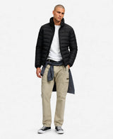 Superdry Mens Fuji Midweight Padded Jacket Black Northern Ireland