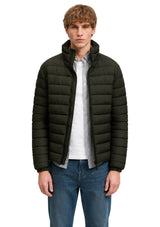 Superdry Mens Fuji Midweight Padded Jacket Surplus Goods Olive Green