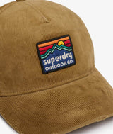Superdry Mens Graphic Cord Trucker Cap Tan Northern Ireland Belfast