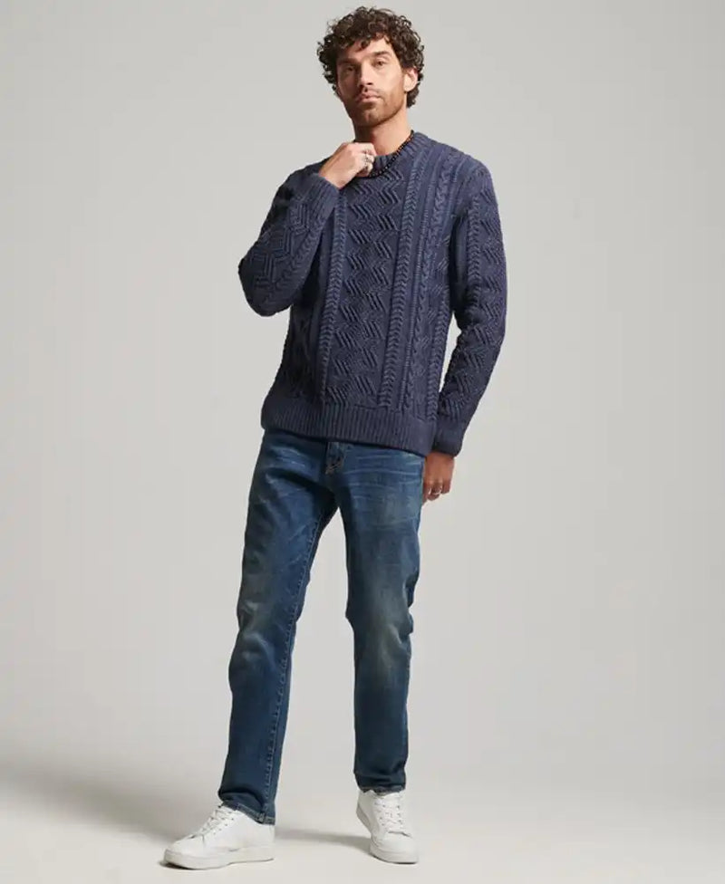Superdry blue sale sweater