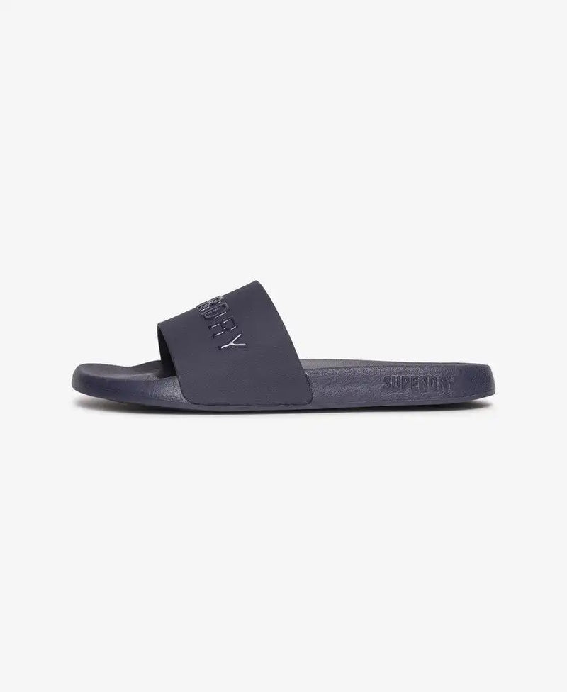 Superdry Mens Logo Pool Slides Eclipse Navy Northern Ireland Belfast