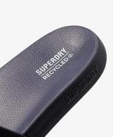 Superdry Mens Logo Pool Slides Eclipse Navy Northern Ireland Belfast