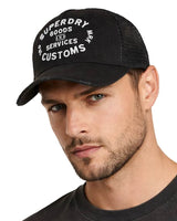 Superdry Mens Mesh Trucker Cap Black/Black Northern Ireland Belfast