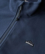 Superdry Mens Polar Fleece Full Zip Lauren Navy Northern Ireland