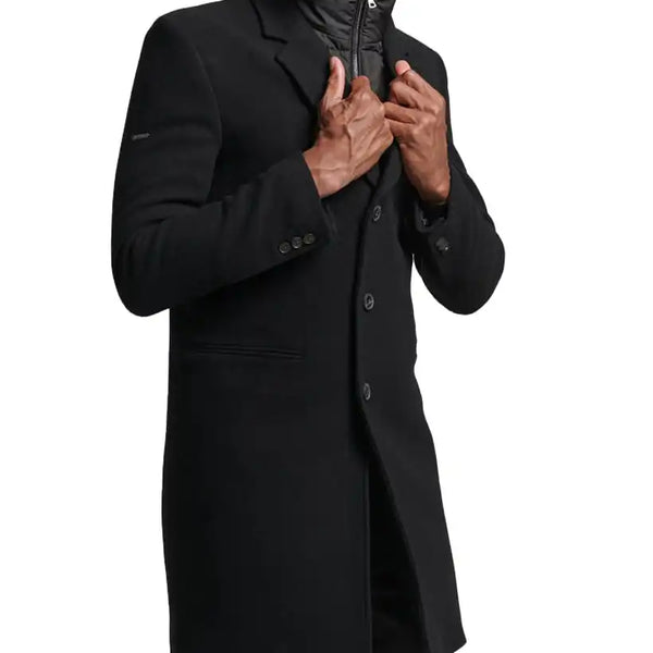 Superdry wool coat mens shop