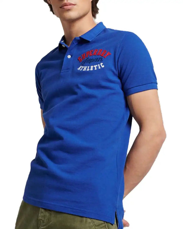 Superdry Men’s Superstate Polo Shirt Regal Blue Ballynahinch Northern