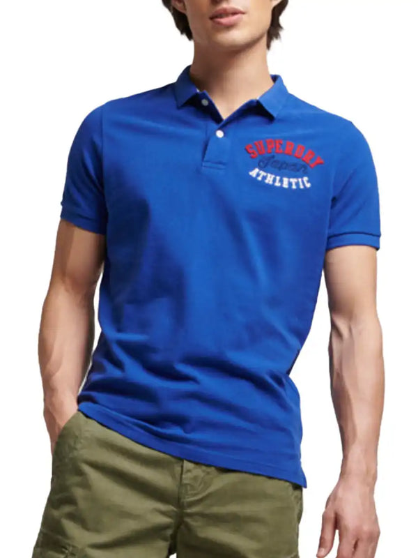 Superdry Men’s Superstate Polo Shirt M1110349A Regal Blue Ballynahinch