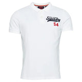 Superdry Mens Superstate Polo Shirt Optic White Northern Ireland