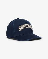 Superdry Mens Varsity Logo Trucker Cap Deep Navy/Ecru Northern