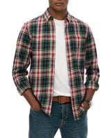 Superdry Mens Vintage Check Shirt Grace Check Green Northern Ireland