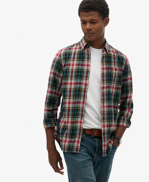 Superdry Mens Vintage Check Shirt Grace Check Green Northern Ireland