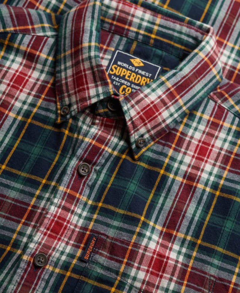 Superdry Mens Vintage Check Shirt Grace Check Green Northern Ireland