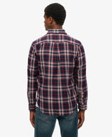 Superdry Mens Vintage Check Shirt Grace Check Navy Northern Ireland