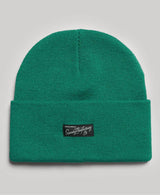 Superdry Mens Vintage Classic Knitted Beanie Vienna Green Northern